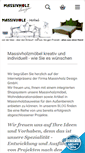 Mobile Screenshot of massivholz-design.com